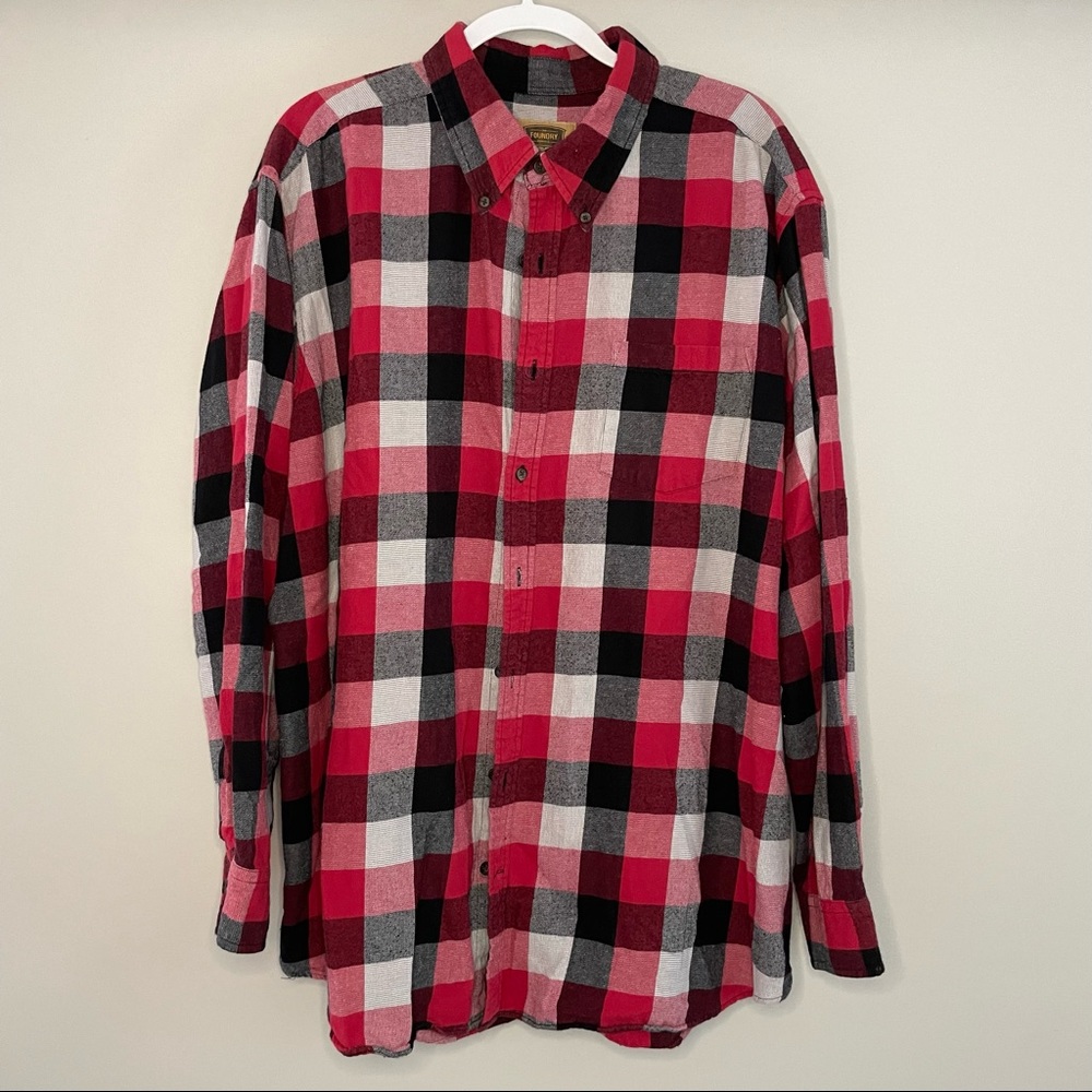 Foundry 2XLT Men’s Button Down Shirt